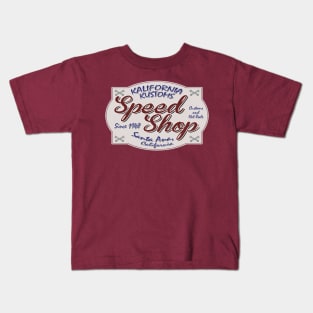 Kalifornia Kustoms Speed Shop Kids T-Shirt